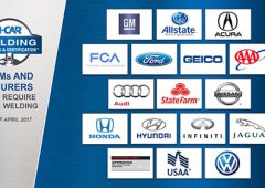 icar certification auto body repair high strength steel bronze