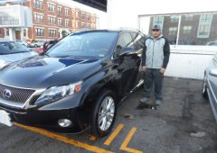 Completed Lexus Paint Job in Boston